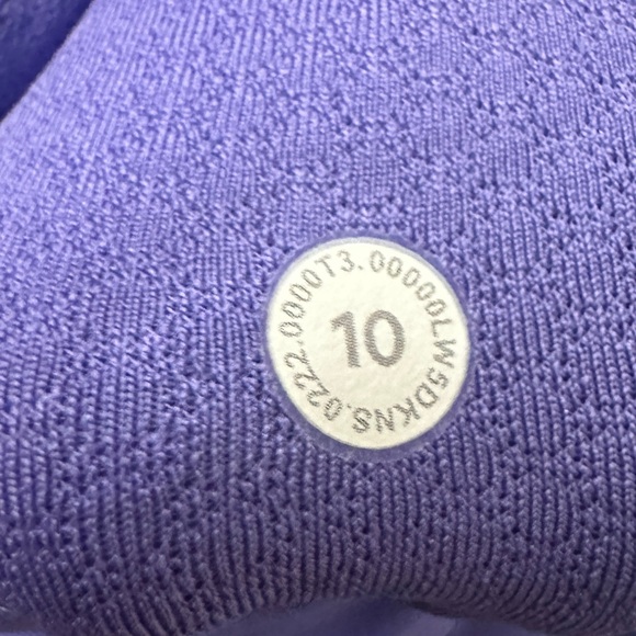 Lululemon Align High-Rise Mini-Flared Pants Size 10 FULL LENGTH Purple Blue - Picture 9 of 10